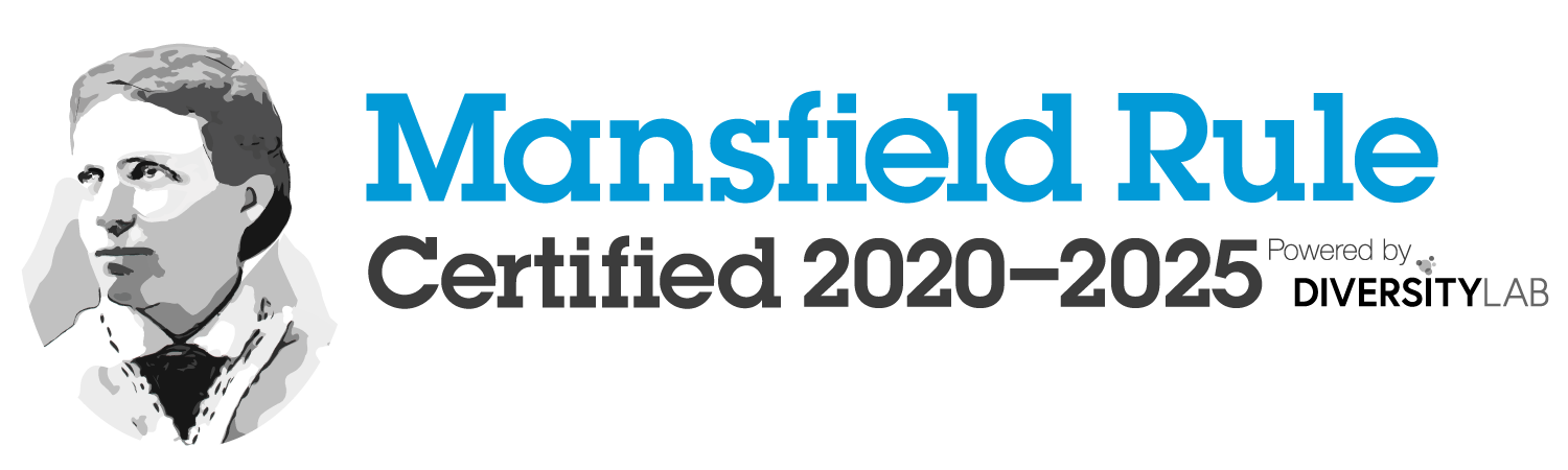 Mansfield Certification logo for 2024-2025